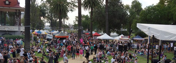 Geelong's NightJar Festival Marke